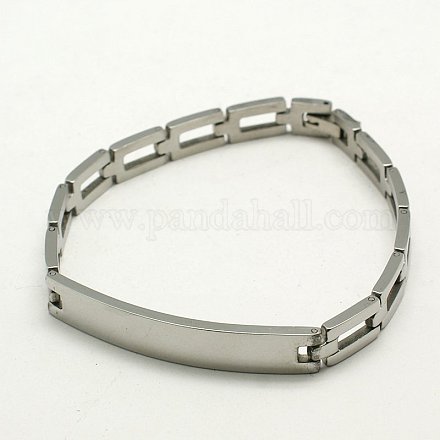 Bracelets en 304 acier inoxydable BJEW-I129-80-1