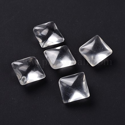 Perles de cristal de quartz naturel G-M379-16-1