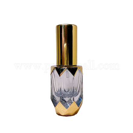 Botella de spray vacía de vidrio estilo árabe con tapa de aluminio PW-WG13124-02-1