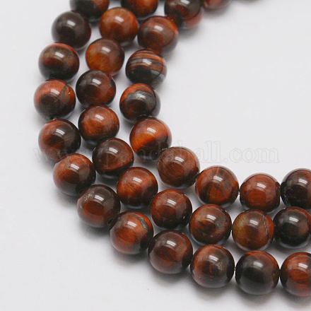 De piedras preciosas naturales hebras de perlas reronda G-J302-09-10mm-1