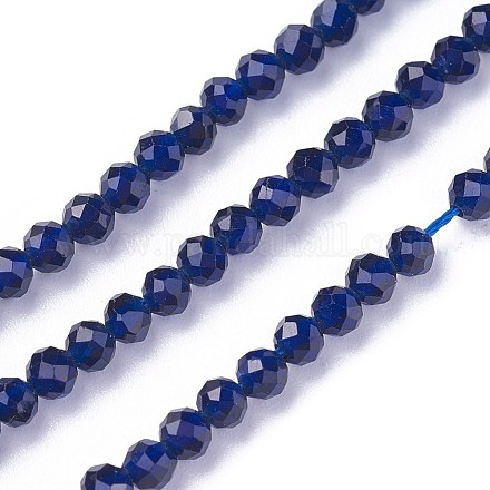 Chapelets de perles en verre à facettes G-F619-09A-3mm-1
