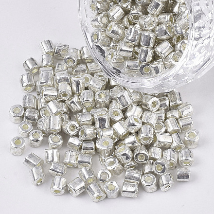6/0 deux verre taillé perles de rocaille SEED-S033-03B-02-1