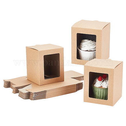 Прямоугольная коробка из крафт-бумаги CON-PH0002-42-1