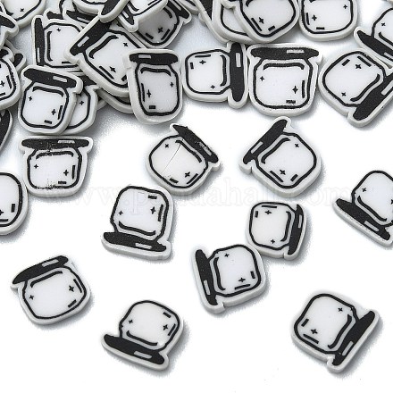 Handgemachter Ton-Cabochon CLAY-M005-14-1