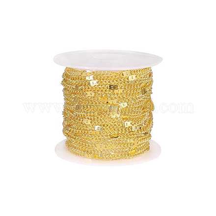 Brass Coated Iron Cable Chains CH-CJ0001-05G-1