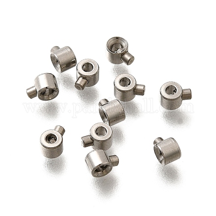 Обжимные бусины из нержавеющей стали 304 STAS-L216-51P-01-1