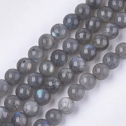 Chapelets de perles en labradorite naturelle  G-S333-8mm-035-1