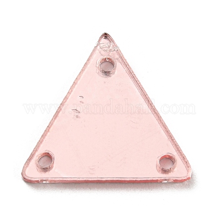 Triángulo acrílico espejo coser en pedrería MACR-G065-02B-04-1
