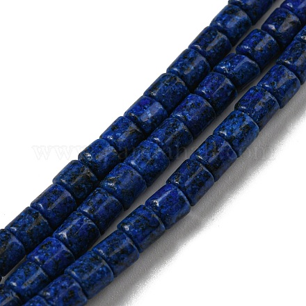 Chapelets de perles en lapis-lazuli naturel G-C084-A05-01-1