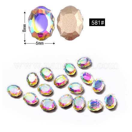 Accesorios de decoración de uñas de cristal rhinestone MRMJ-P002-06-581-1