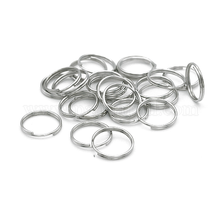 304 anelli portachiavi in ​​acciaio inox STAS-S105-JA619-8-1