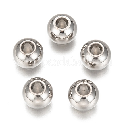 Lisci 304 perle in acciaio inox STAS-Q150-1