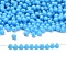 MIYUKI 3.4mm Drop Beads, Japanese Seed Beads, Opaque Colours, (DP413) Opaque Turquoise Blue, 3.4x3mm, Hole: 0.65mm, about 900pcs/50g