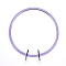 Ring Embroidery Plastic Hoops, with Iron Clasp, Lilac, 206x188x23mm, Inner Diameter: 150x168mm