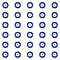 Alloy Enamel Beads, Flat Round with Evil Eye, Light Gold, Blue, 10x6mm, Hole: 1.2mm, 50pcs/Box