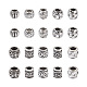 Craftdady 100Pcs 10 Style Tibetan Style Alloy European Beads FIND-CD0001-34-2
