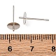 Accessoires de clous d'oreilles en laiton&nbsp;KK-D378-06P-3