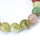 Natural Mixed Stone Round Bead Strands G-E334-8mm-23-2