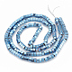 Chapelets de perles en hématite synthétique sans magnétiques G-N0318-03-3