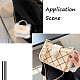 Fashewelry 5Pcs 5 Style Alloy & Aluminium & Plastic Imitation Pearl Bag Strap Set FIND-FW0001-24-6