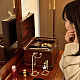 Fingerinspire 3Pcs 3 Style Iron Dangle Earring Display Stands EDIS-FG0001-58-6