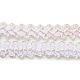 ポリエステルウェーブレーストリム  カーテン用  ホームテキスタイルの装飾  パールピンク  3/8インチ（9.5mm） OCOR-K007-05B-3