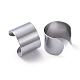 Unisex 304 Stainless Steel Cuff Earrings EJEW-P135-03B-2