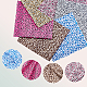 Tissu en coton à imprimé léopard Gorgecraft AJEW-GF0001-99-5
