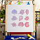 Шаблоны трафаретов для рисования из пластика для домашних животных DIY-WH0286-016-5