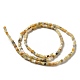 Chapelets de perles en agate fou naturel G-B064-A03-3
