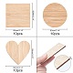 Olycraft Wooden Boards for Painting AJEW-OC0001-86B-2