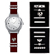 Dicosmetic – bracelet de montre rectangulaire en alliage FIND-DC0004-57-1