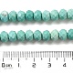 Perles de howlite naturelles teintes G-G023-A01-01C-5