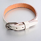 Watch Band Leather Cord Bracelets X-BJEW-C109-3P-1