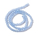 Brins de perles de verre à facettes (32 facettes) X-GLAA-E037-03B-04-2