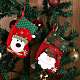 8Pcs Cloth Christmas Stockings Sets JX067A-6