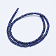 Filo di Perle lapis lazuli naturali  G-E444-22-4mm-2
