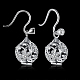925 Sterling Silver Earrings EJEW-BB17729-2