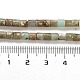 Chapelets de perles en jaspe aqua terra naturel G-F765-F03-01-5