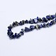 Perles de jaspe tache bleue naturelle G-O049-B-37-3
