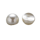 Cabochons demi-ronds plastique abs imitation perle MRMJ-Q092-6mm-D03-2