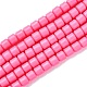 Chapelets de perle en pâte polymère manuel CLAY-ZX006-01I-2