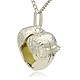 Серебряные медные подвески в форме сердца KK-J241-01S-2