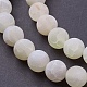 Chapelets de perle en agate naturelle patinée G-G589-10mm-03-3