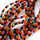 16 inch Color Agate Beads Strands GSR4mmC136-1