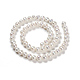 Perle coltivate d'acqua dolce perla naturale PEAR-D053-1-2