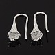 Brass Earring Hooks for Earring Design KK-M047-01S-1