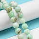 Naturali verde opale perle fili G-R494-A08-03-4