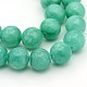 Chapelets de perles de jade naturel JBR10mm-15-2