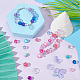 PandaHall Elite 21 Style Mixed Style Acrylic & Resin Rhinestone Beads Sets OACR-PH0004-06-5